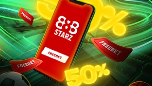Free bet in 888STARZ app
